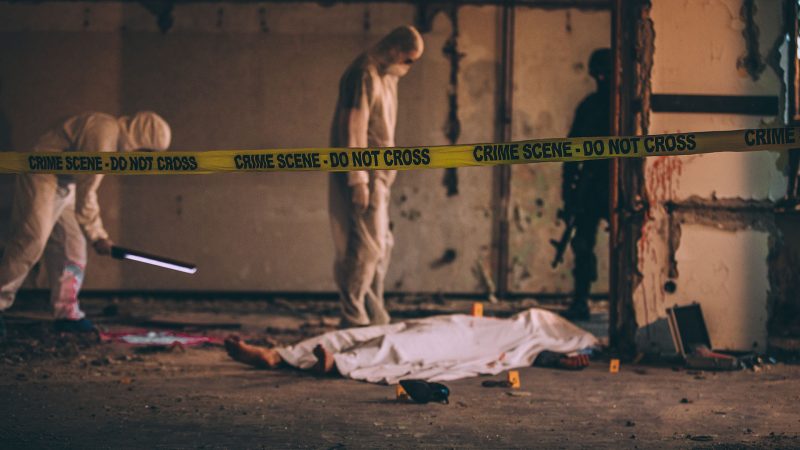 Unveiling the Disturbing Narrative: The Intriguing World of Crime Scene Photography in “10264 Murder Crime Scene Stock Photos & High-Res”