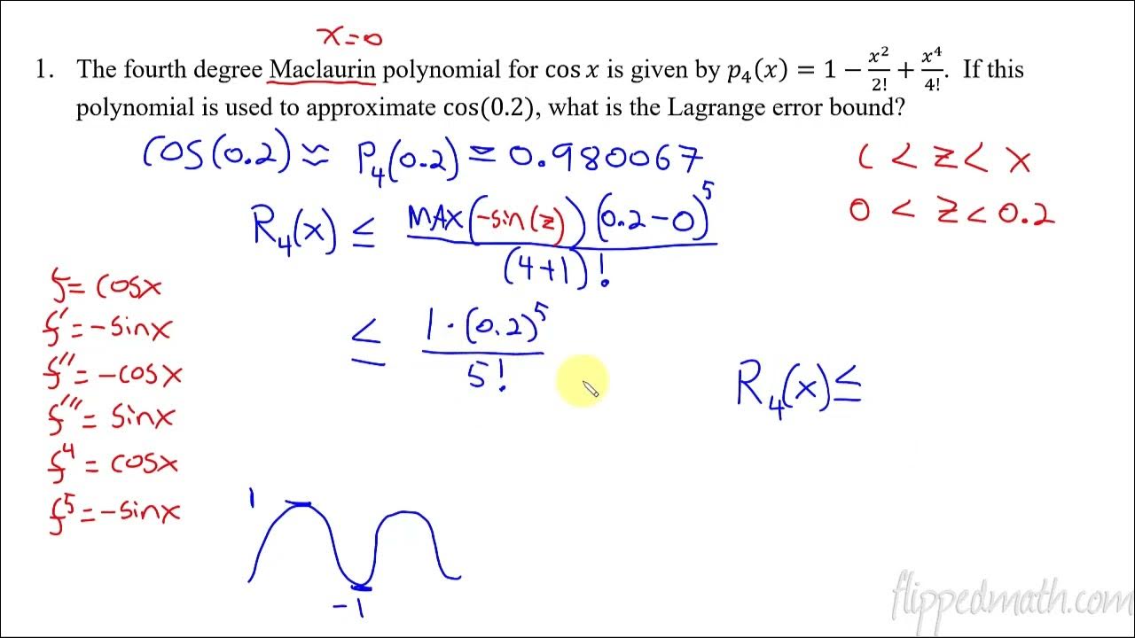 Lagrange Error Bound