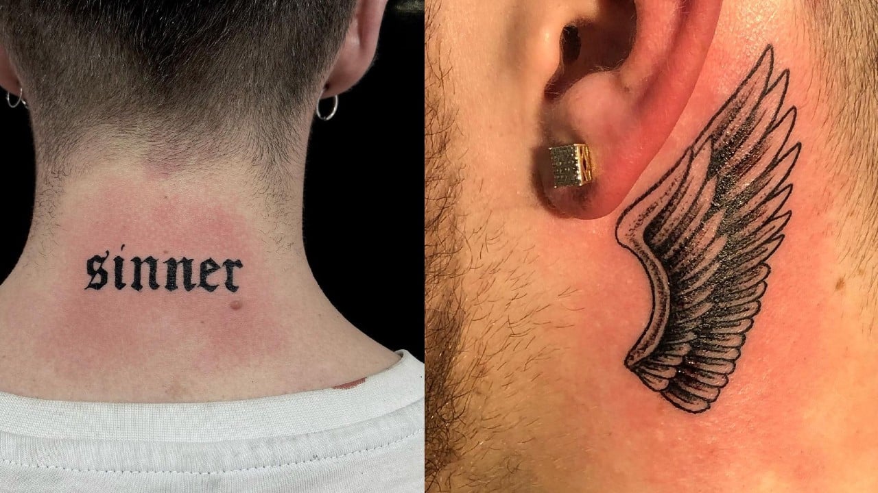 Neck Tattoos For Men