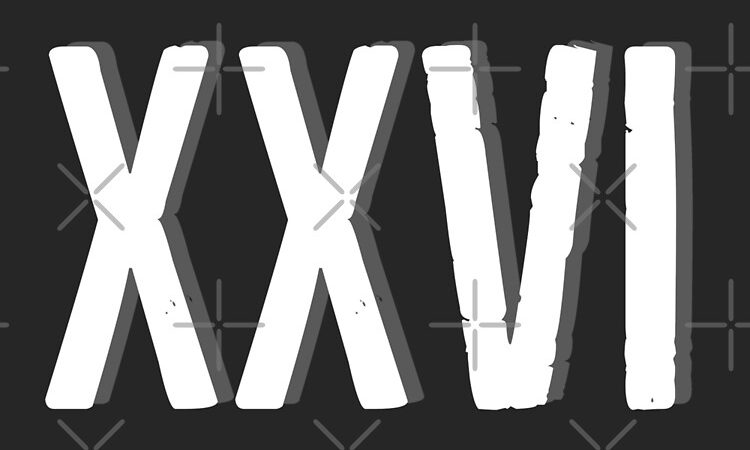 Xxvi In Roman Numerals