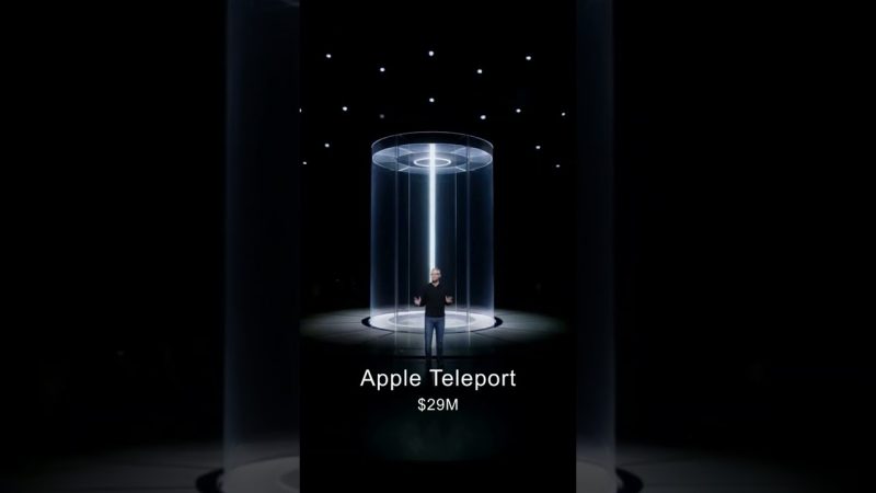 Apple Teleport Machine