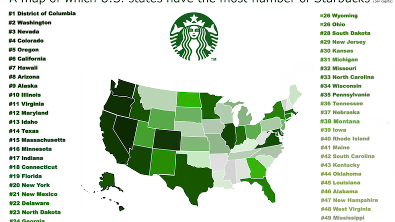 How Many Starbucks Are There In The Us