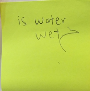 Is Water Wet