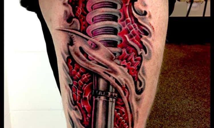 Men Thigh Tattoo