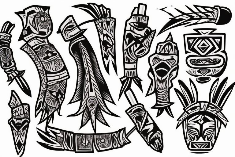 Native American Tribal Tattoos