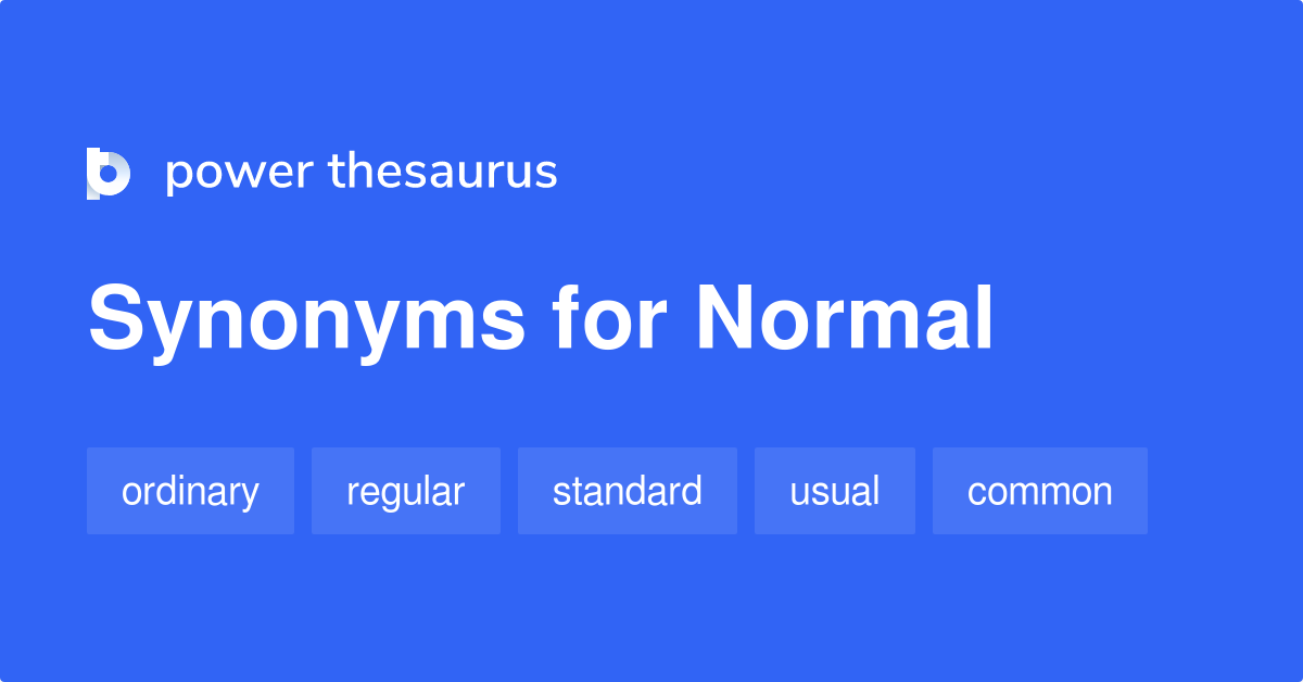 Normal Synonym