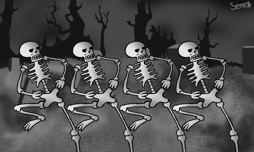 Spooky Scary Skeletons